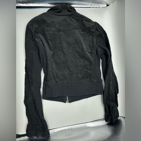 Bitten by Sarah Jessica Parker Corduroy Jacket, Coat - Black, Large Woman’s - Picture 2 of 3